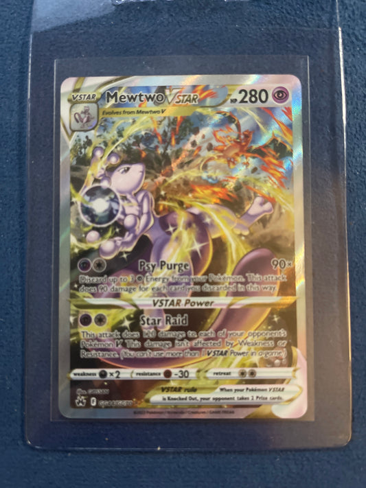 Mewtwo VSTAR - GG44/GG70 (Crown Zenith Galarian Gallery)
Holo Rare – Ultra Premium Artwork