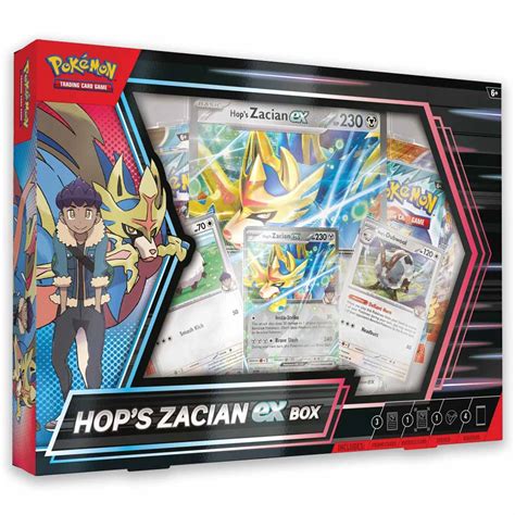 Pokémon TCG: Hop's Zacian ex Box